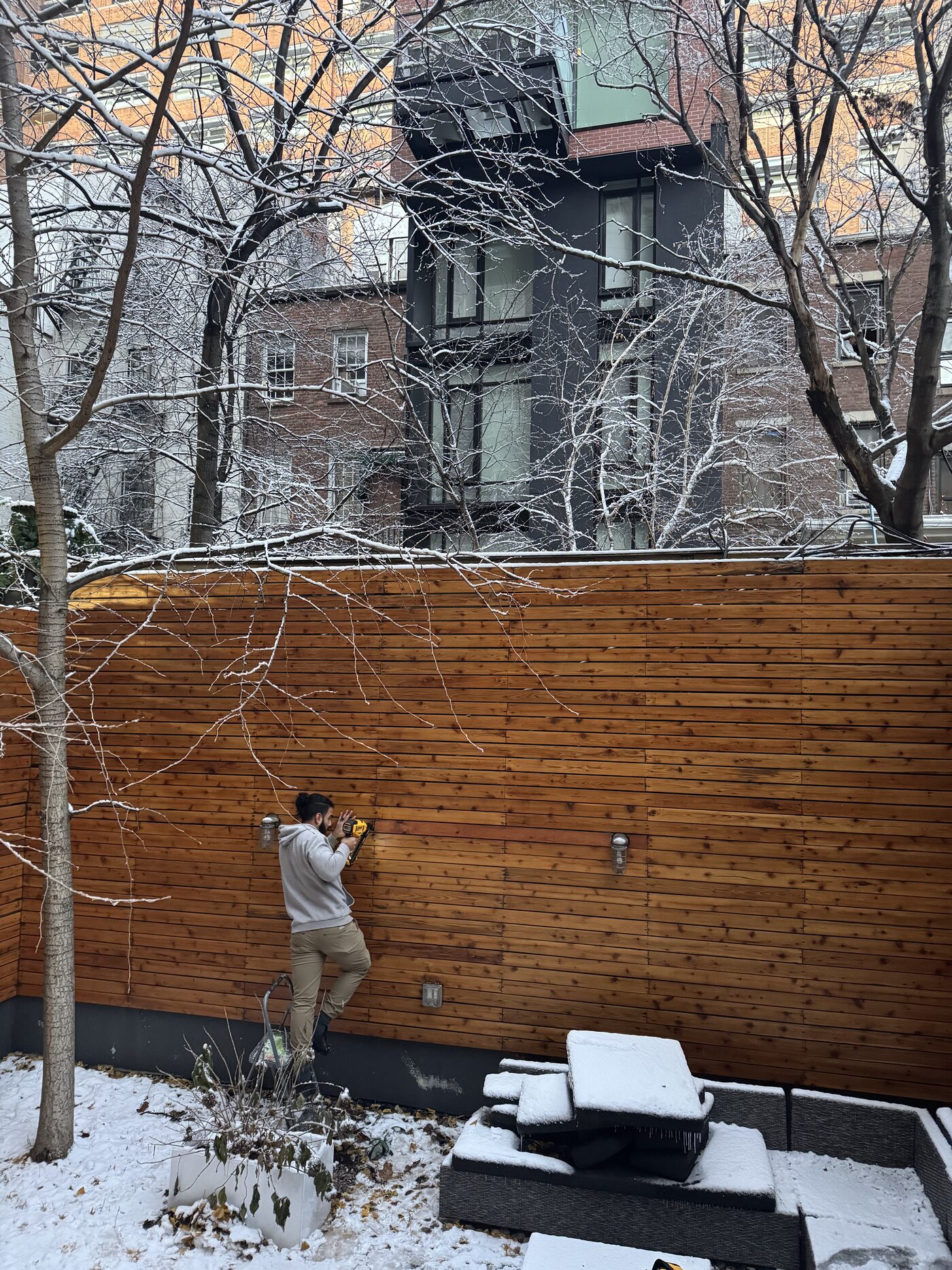 FF Solutions on a New York City renovation job site